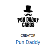 Profile picture of Zazzle Creator named Pun Daddy