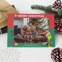 Dr. Seuss | The Grinch Family Photo Holiday
