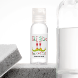 $39.05 per 12 travel bottles Holiday Christmas Elf Size Santa-Tizer Hand Sanitizer