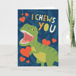 $3.45 per card I Chews You! Valentine Holiday Card