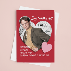 The Office | Dwight Schrute Valentine Card