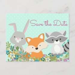 Baby Shower Save the Date Postcard