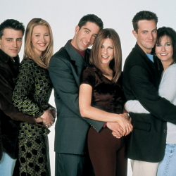 FRIENDS™ | Hugging Couples Invitation Postcard