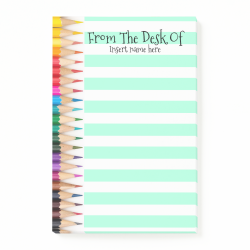 Teachers lined pencils to do list desktop name post-it notes