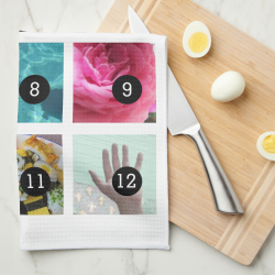 Create Your Photo Style 12 images Towel