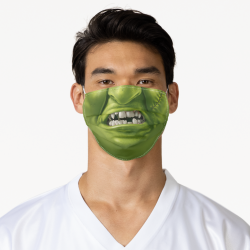 Monster Mouth Fun Horror Halloween Funny Face Adult Cloth Face Mask