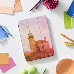 Vintage Lighthouse Personalized iPad Smart Cover