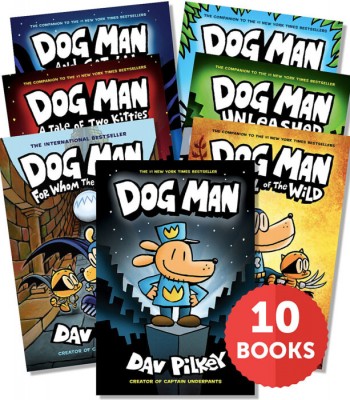 Complete Dog Man Book Collection