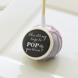 Custom Will you be my bridesmaid bridesmaids cake Cake Pops