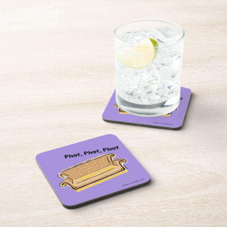 $30.15 per set of six; Zazzle.com FRIENDS™ | Pivot Beverage Coaster
