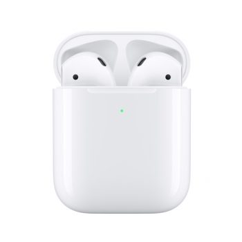 $199.00; apple.com Apple AirPods with Personalized Wireless Charging Case