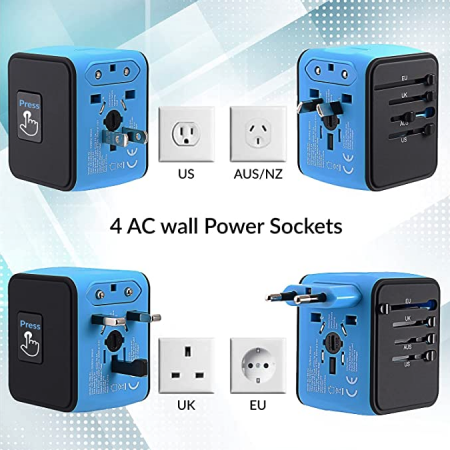 $18.95; amazon.com Unidapt Universal Travel Adaptor