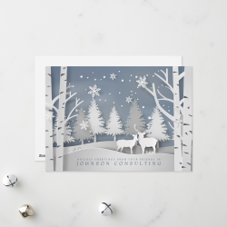 Modern Snowflakes | Holiday Greetings