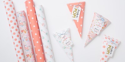 DIY: Wrapping Paper Pouch