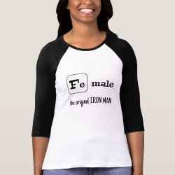 Sports pun female iron element T-Shirt