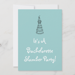 Bachelorette Slumber Party Invitation