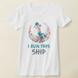 Star Wars | I Run this Ship T-Shirt