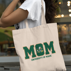 University of Miami Mom Tote Bag