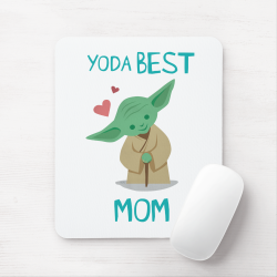 Yoda Best Mom Mouse Pad